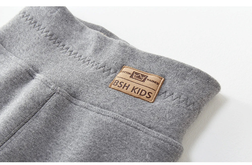 -20 Temperature Winter Girls Warm Trousers Leggings Kids Clothes 3-14 Very Thick Pants For Girls Children Cotton-padded Trousers