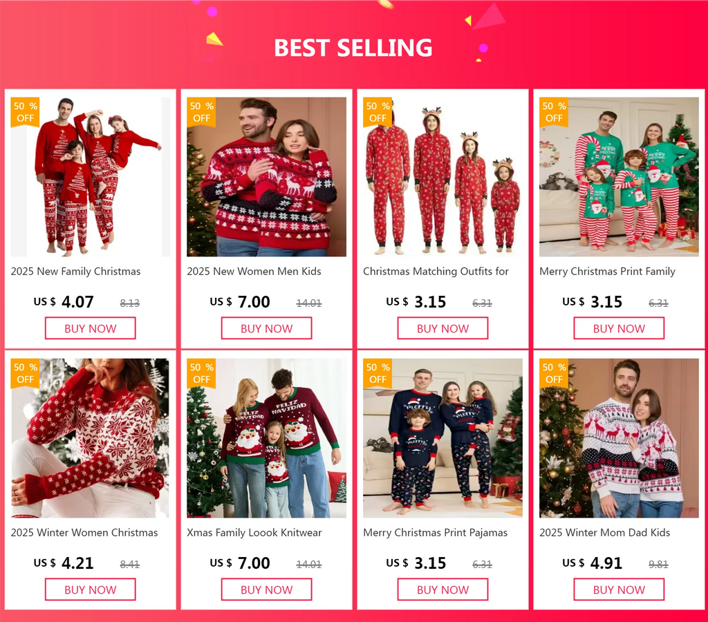 2025 New Family Christmas Pajamas Mom Dad Kids Matching Clothing Set Baby Romper Pjs Soft Loose 2 Pieces Suit Homewear Xmas Look