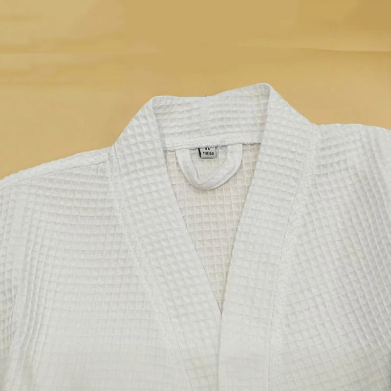 2025 Autumn Winter children's bathrobe 100% Cotton Waffle Robes homewear Sleepwear Bath Robes for Girls Boys