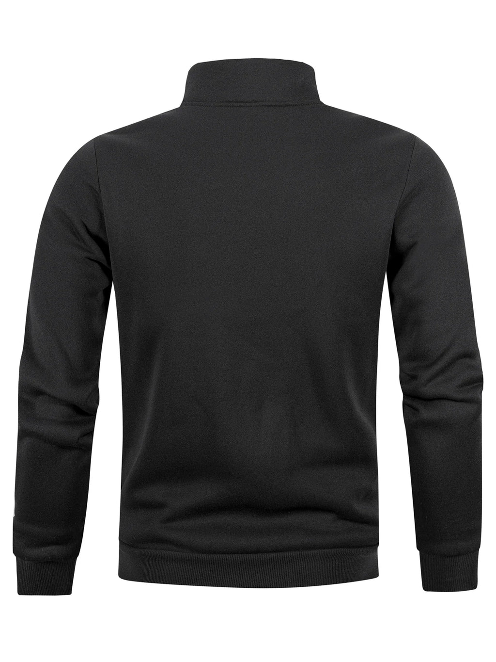 Men's Quarter Zip Up Long SleeveSlim Fit Lightweight Mock Neck Pullover Casual Sweaters Half Turtleneck Cozy Outdoor Streetwear