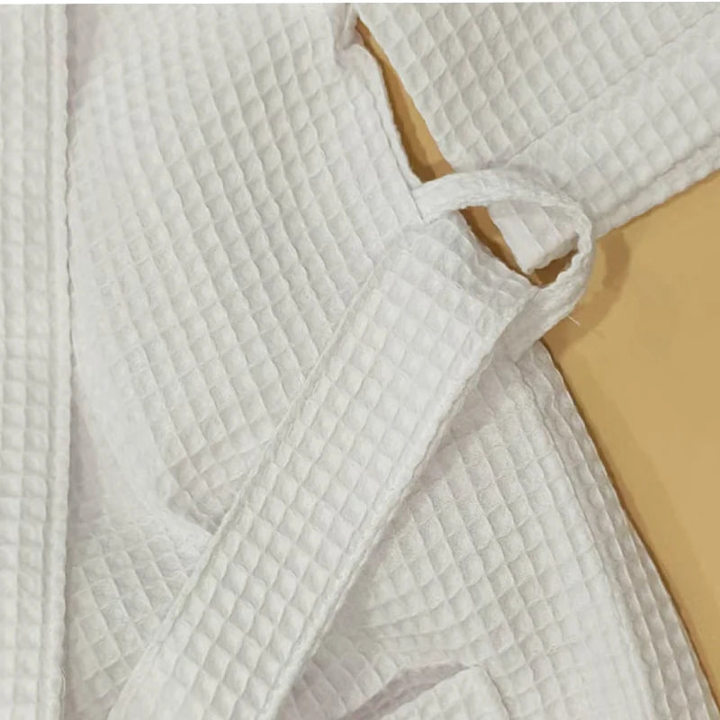 2025 Autumn Winter children's bathrobe 100% Cotton Waffle Robes homewear Sleepwear Bath Robes for Girls Boys