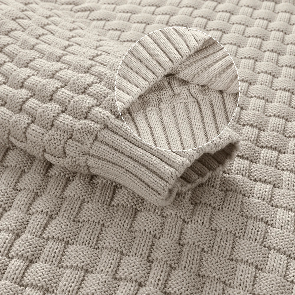 Men’s Sweater Winter Knitted Crew Neck Warm Soft Long Sleeve Pullover Textured Ribbed Edge Comfortable High Quality Top US Size