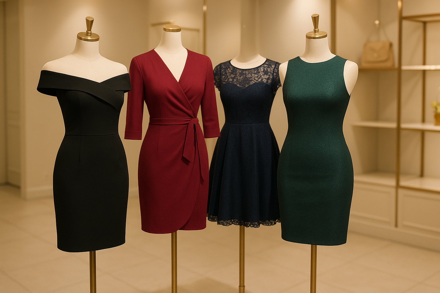 short dinner dresses 