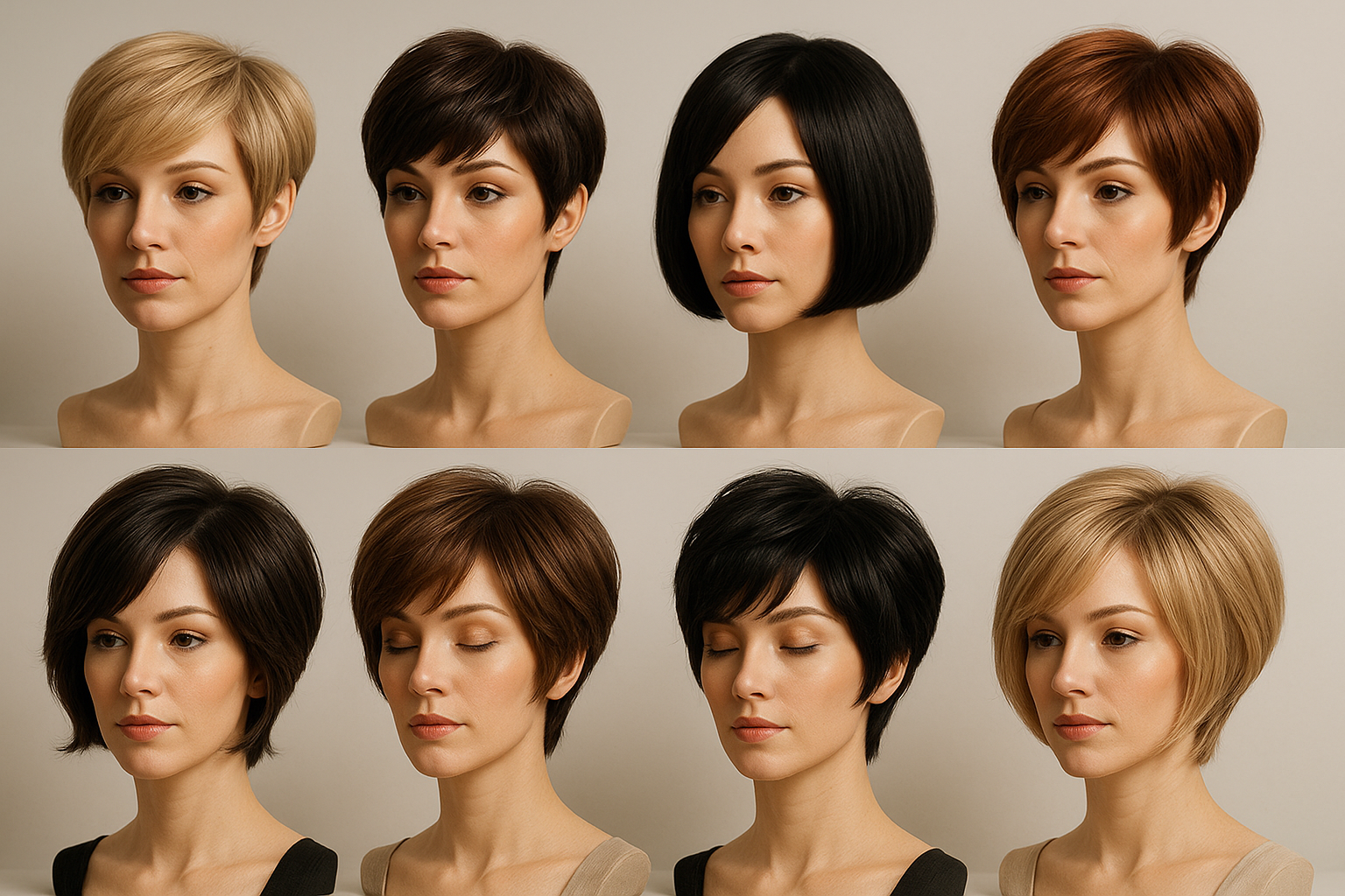 short hair wigs